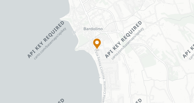 Map showing La Veranda del Color