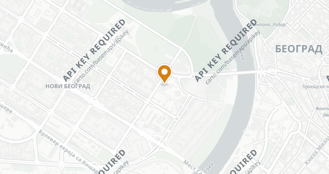 Map showing RESTORAN METROPOLITAN