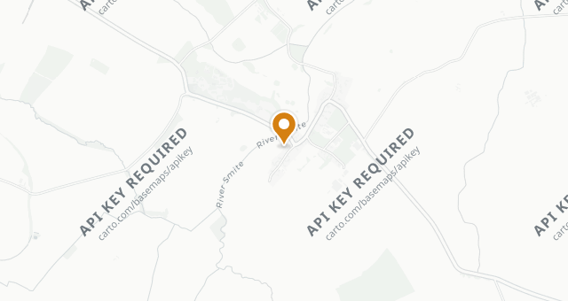 Map showing The Martins Arms