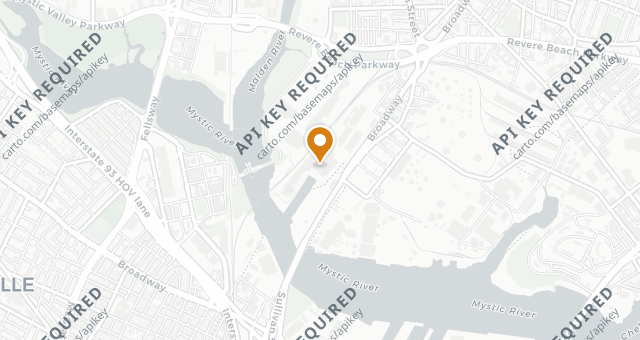 Map showing Seamark Seafood & Cocktails