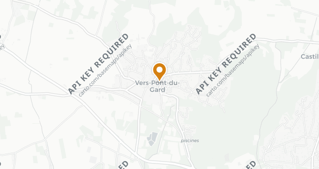 Map showing La Grange de Vers