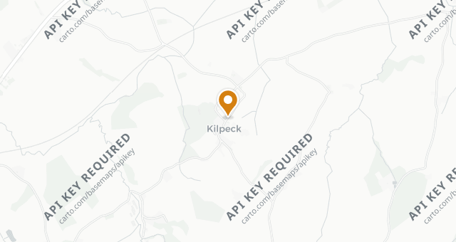Map showing Kilpeck Inn