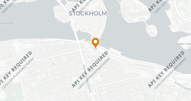 Map showing Gondolen