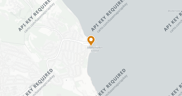 Map showing Staader Fährhaus