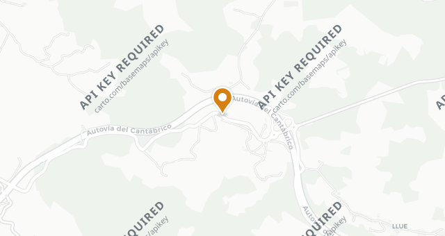 Map showing Alenda