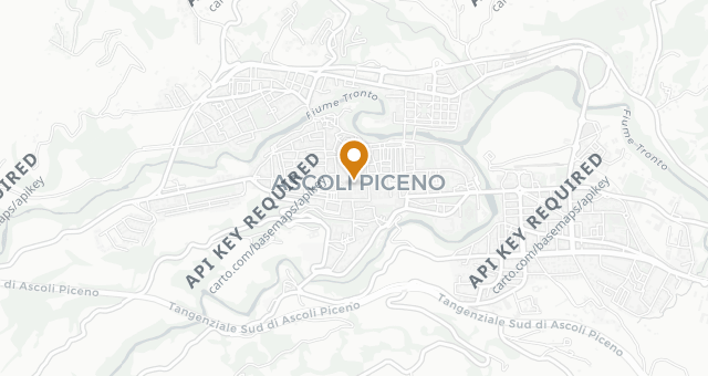 Map showing Caffè Meletti
