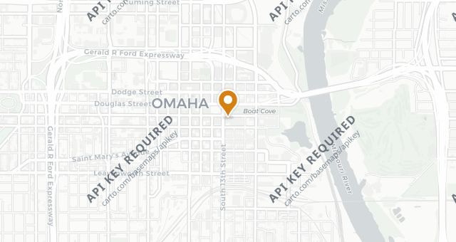 Map showing Dynamite Woodfire Grill