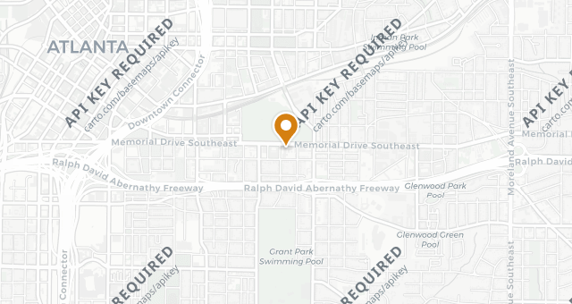 Map showing Bomb Biscuit Co.