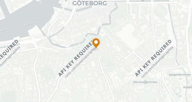 Map showing Restaurang Fabel