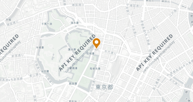 Map showing Grand Kitchen