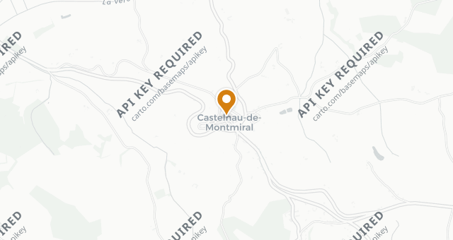 Map showing L'Auberge des Arcades