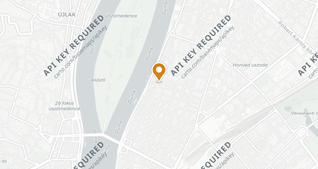 Map showing KHAN Asian Food & Bar