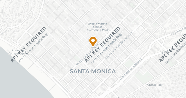 Map showing Rustic Canyon