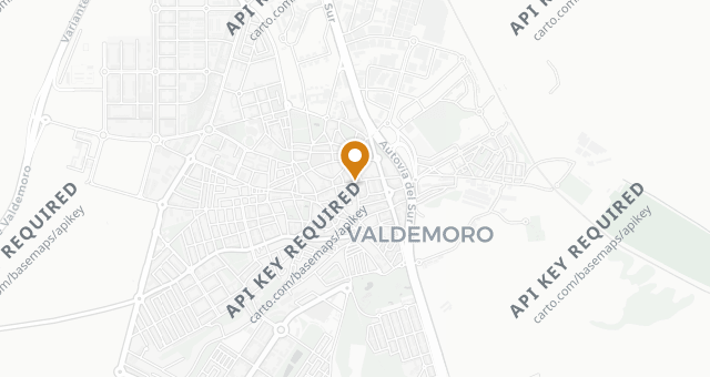 Map showing Chirón