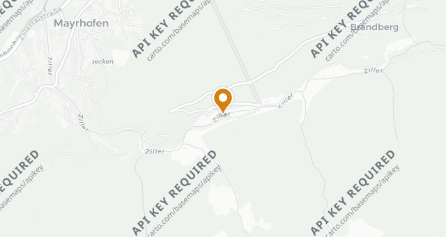 Map showing RockySeven