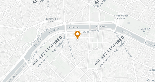Map showing L'Ami Jean
