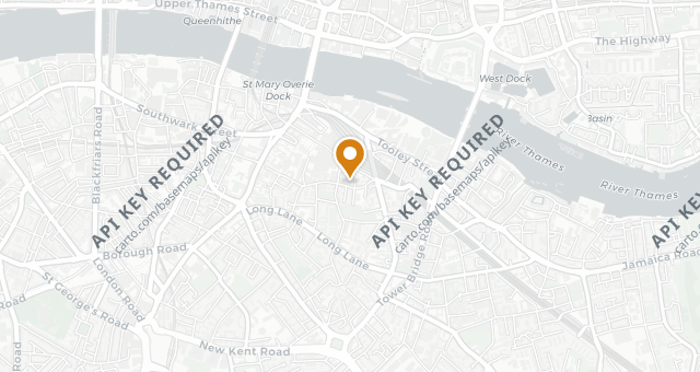 Map showing Trivet
