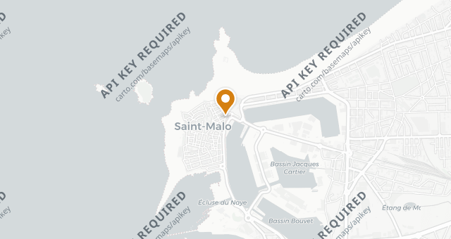 Map showing Fidelis
