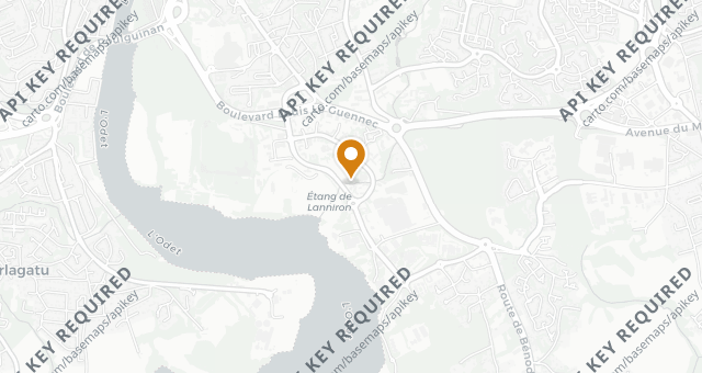 Map showing Allium