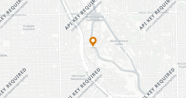 Map showing Azul Mariscos + Muelle