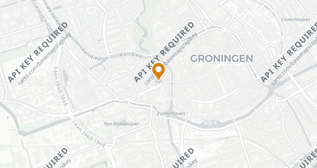 Map showing De Haan