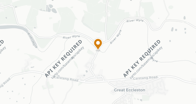 Map showing Cartford Inn