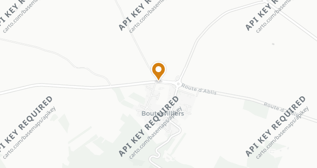 Map showing La Maison des Blés - Le Bouche à Oreille