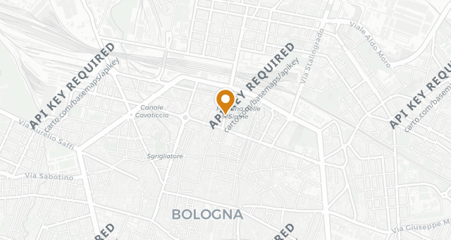 Map showing I Portici