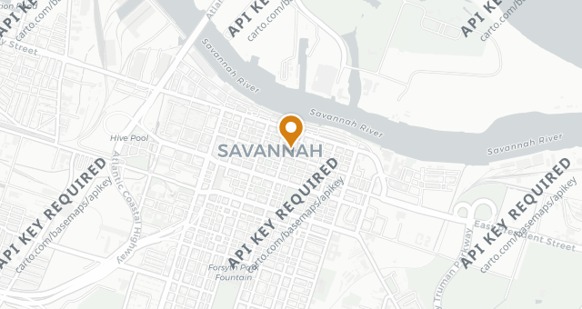 Map showing Common Restaurant