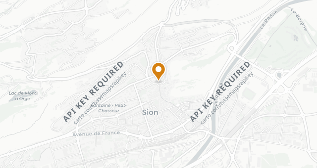 Map showing Grotto de la Fontaine