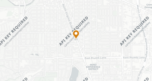 Map showing Biggest Little Steakhouse