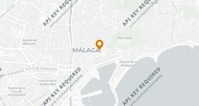 Map showing La Cosmo