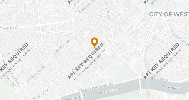 Map showing The Chalk Freehouse
