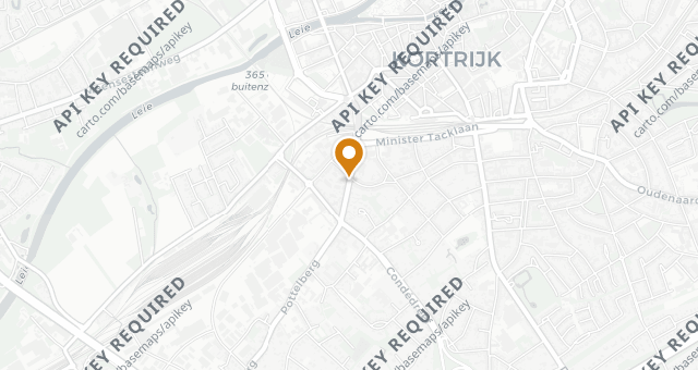 Map showing De Garage