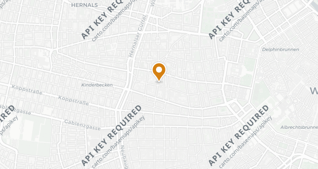 Map showing Albert