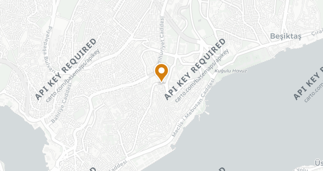 Map showing Okra İstanbul