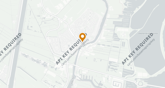 Map showing Tante Koosje