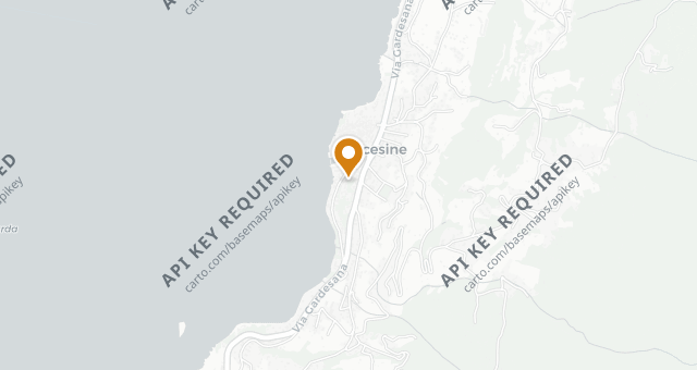 Map showing Vecchia Malcesine