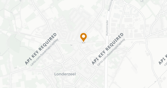 Map showing 't Notenhof