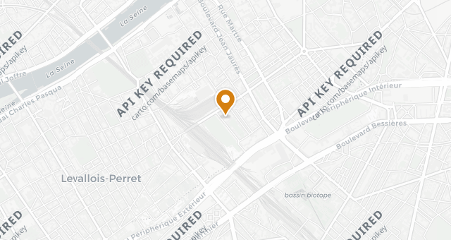 Map showing Café César