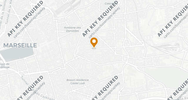 Map showing Bistrot Chave