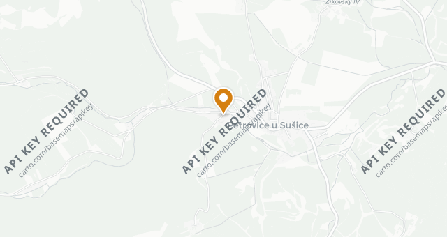 Map showing Hospůdka U Štěpána