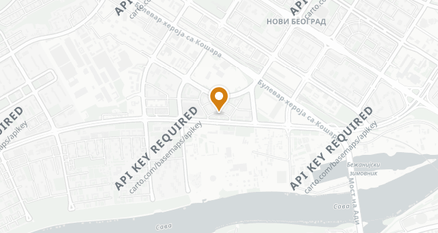Map showing RESTORAN MAGELLAN