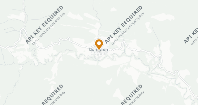 Map showing La Fonda Xesc