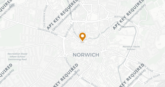 Map showing Benedicts