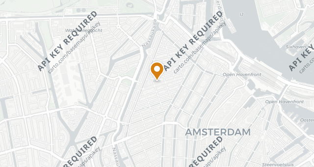 Map showing Café Parlotte