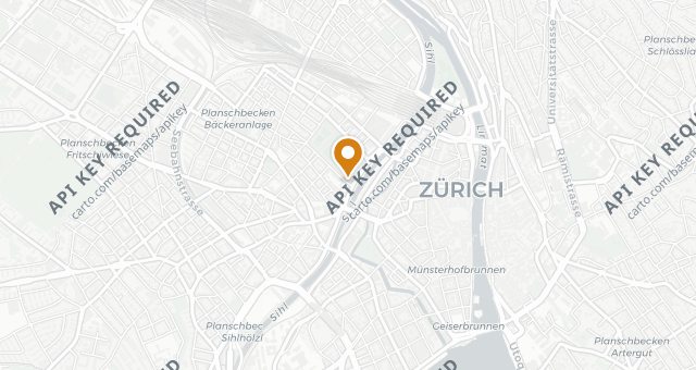 Map showing Bernerhof