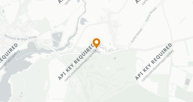 Map showing The Unruly Pig