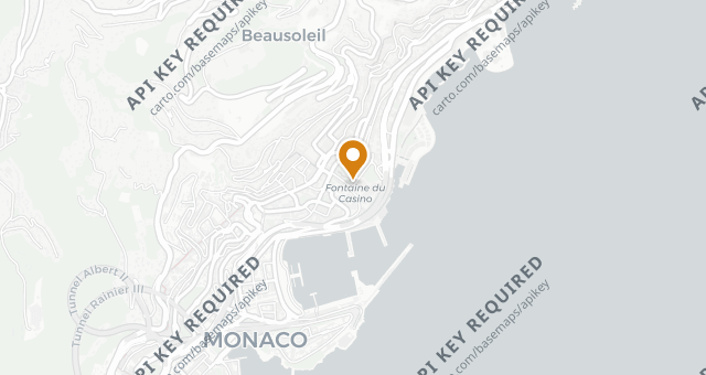 Map showing Le Grill