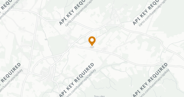 Map showing La Table de Pablo